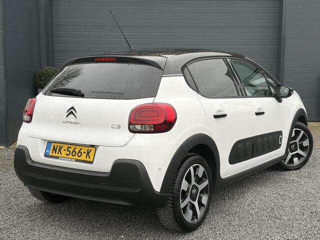 Citroen C3 1.2 PureTech S&S Shine Navi,Camera,Keyless,110pk,Clima,Cruise,Lm velgen,Pdc,Net beurt gehad,Rijstrooksensor,Bsd,N.A.P,Carplay,Apk tot 03-2027