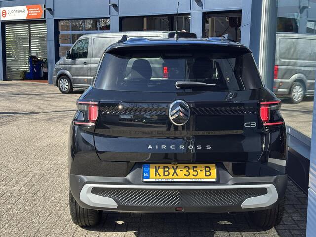 Citroen C3 Aircross 1.2 Hybrid 145 PK Plus | Automaat | Nieuwe Auto | Tot 8 jaar Garantie | Multimediascherm met Apple Carplay & Android Auto | Camera | Parkeersensoren | LED verlichting | Climate Control | Cruise Control | Zeer ruime auto met hoge zitpositie ! |