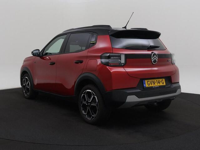 Citroen C3 Ë-C3 Max 113pk 44 kWh 3Fase Nav/Camera/Ecc/H.Leder/ CarPlay/Hud/17inch/Dakrail
