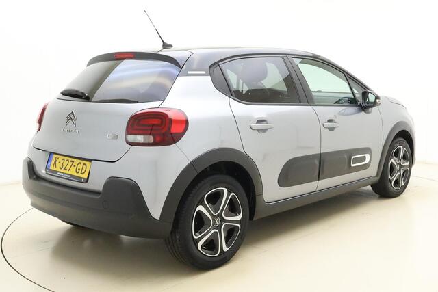 Citroen C3 1.2 82pk Feel | Parkeersensoren achter | Apple Carplay/Android Auto | Armsteun voor | Getint glas achter | Zwart dak