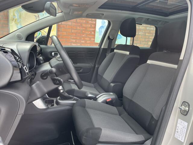 Citroen C3 Aircross PureTech 110 S&S Shine Automaat | Schuifdak | Carplay/android Auto | Sensoren voor + achter | Cruise Control | Camera achter |