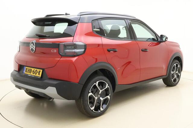 Citroen C3 1.2 Hybrid 110pk Plus / apple carplay / cruise control / airco / verwarmd stuurwiel / achteruitrijcamera / climate control / navigatiesysteem
