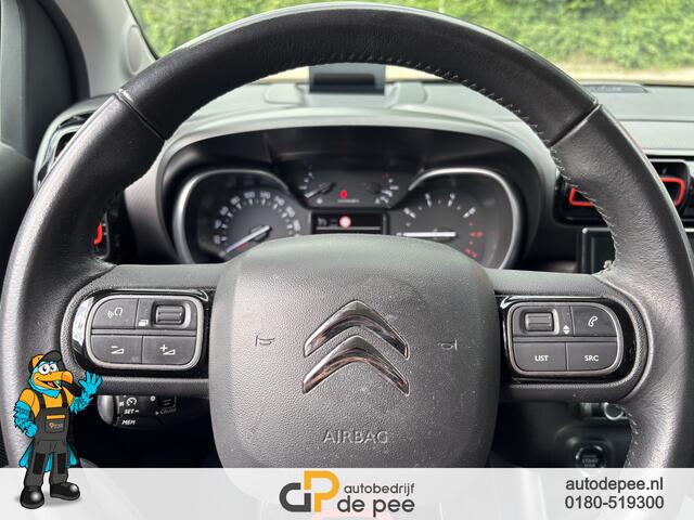 Citroen C3 Aircross 1.2 PureTech S&S Shine GARANTIE/CARPLAY/CLIMA/CRUISE/TREKHAAK/CAMERA/V+A.SENSOREN/LICHTMETAAL rijklaarprijs!