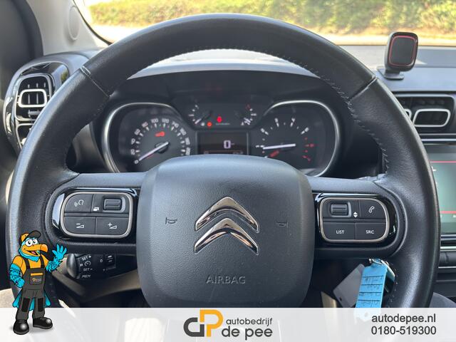 Citroen C3 Aircross 1.2 PureTech Feel GARANTIE/INCL.BTW/CLIMA/CARPLAY/CRUISE/LICHTMETAAL/INKLAPB.SPIEGELS rijklaarprijs!