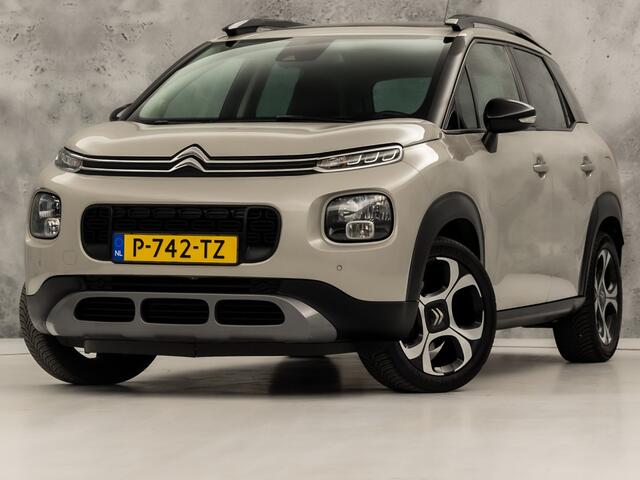 Citroen C3 Aircross 1.2 PureTech S&S Shine Automaat (PANORAMADAK, APPLE CARPLAY, GROOT NAVI, 360 CAMERA, LEDER, SPORTSTOELEN, GETINT GLAS, TREKHAAK, CRUISE, NIEUWSTAAT)