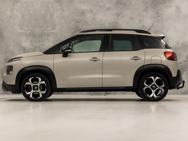 Citroen C3 Aircross 1.2 PureTech S&S Shine Automaat (PANORAMADAK, APPLE CARPLAY, GROOT NAVI, 360 CAMERA, LEDER, SPORTSTOELEN, GETINT GLAS, TREKHAAK, CRUISE, NIEUWSTAAT)