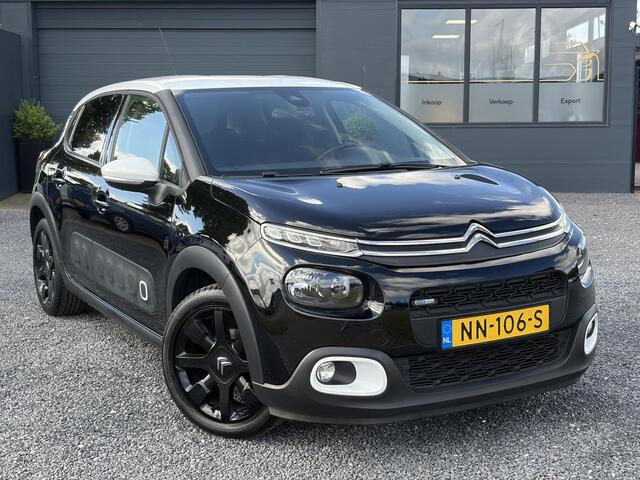 Citroen C3 1.2 PureTech S&S Shine D-riem vv in 2023,Dealer Onderhouden,Carplay,Automaat,Navi,Camera,110pk,Clima,Cruise,Pdc,N.A.P,Rijstrooksensor,Lm velgen,Nieuwe Apk bij Aflevering
