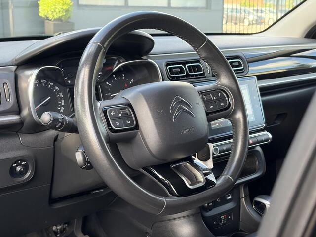 Citroen C3 1.2 PureTech S&S Shine D-riem vv in 2023,Dealer Onderhouden,Carplay,Automaat,Navi,Camera,110pk,Clima,Cruise,Pdc,N.A.P,Rijstrooksensor,Lm velgen,Nieuwe Apk bij Aflevering