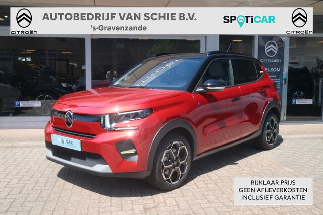 Citroen C3 Ë-C3 Max 44 kWh 100% EV | Carplay | Boordlader | Draadloos tel. laden etc