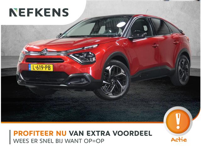 Citroen C4 1.2 130PK Shine | 1ste Eigenaar | Head-Up Display | Adaptive Cruise Control | 360'Camera | Glazendak | Keyless | AppleCarPlay/AndroidAuto | Stoel/stuur/Voorruitverwarmd | Lederen/Stoffenbekleding | Trekhaak | Isofix | Privacy Glass |