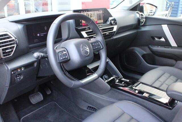 Citroen C4 1.2 Hybrid 145PK MAX | HEAD UP DISPLAY | CAMERA VOOR + ACHTER | NAVIGATIE | DRAADLOZE TELEFOONLADER | FULL LED KOPLAMPEN | DRAADLOZE APPLE CARPLAY/ANDROID AUTO | STOEL/STUUR/VOORRUIT VERWARMING | 18" LICHTMETALEN VELGEN | ADAPTIVE CRUISE CONTROL | CLIMATE