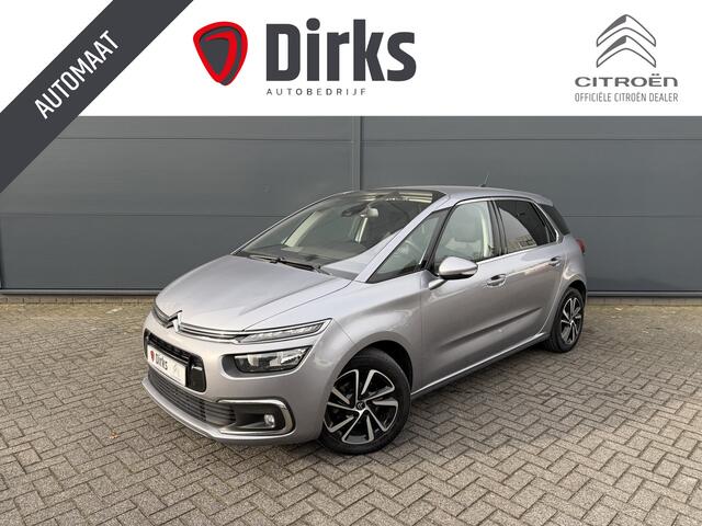 Citroen C4 SpaceTourer 130pk Shine (Camera - Keyless Entry - Parkeersensoren V+A - Navigatie - Apple Carplay - Automatisch parkeren - Automatische Airco)