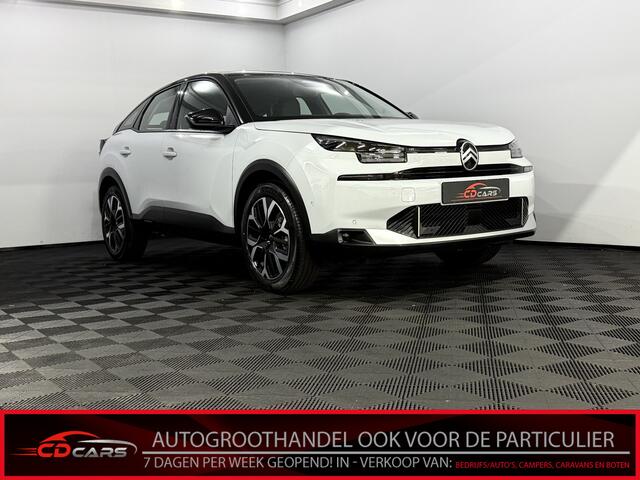 Citroen C4 1.2 Hybrid 145pk Business Camera, Navi, Half leder, Keyless start, Cruise control, Apple carplay, Virtual desk, Lichtmetalen velgen, 1 jaar garantie
