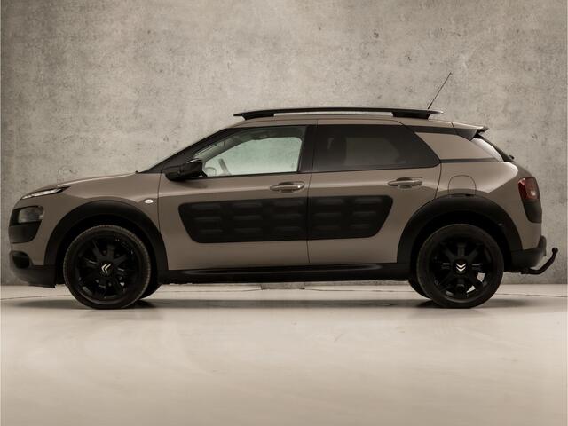 Citroen C4 CACTUS 1.2 PureTech Black Pack (PANORAMADAK, NAVIGATIE, CAMERA, CRUISE, CLIMATE, GETINT GLAS, ARMSTEUN, SPORTSTOELEN, LM VELGEN, PARKEERSENSOREN, TREKHAAK, NIEUWE APK, NIEUWSTAAT)
