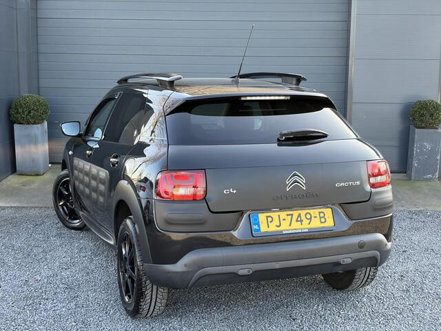 Citroen C4 CACTUS 1.2 PureTech Feel Navi,Clima,Cruise,Lm velgen,Pdc,N.A.P,110pk,D-riem recent vv,Nieuwe Apk bij Aflevering