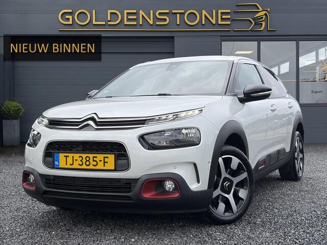 Citroen C4 CACTUS 1.2 PureTech Shine 131pk,6 Bak,D-riem vv in 204,Pano,Trekhaak,Camera,Navi,Dodehoek,Keyless,Clima,Cruise,N.A.P,Recent beurt gehad,Pdc V+A,Lm velgen,Apk tot 06-2027