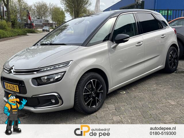Citroen C4 PICASSO 1.2 PureTech Shine GARANTIE/AUTOMAAT/CARPLAY/LEDER/360GR.CAMERA'S/TREKHAAK rijklaarprijs!