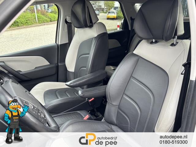 Citroen C4 PICASSO 1.2 PureTech Shine GARANTIE/AUTOMAAT/CARPLAY/LEDER/360GR.CAMERA'S/TREKHAAK rijklaarprijs!