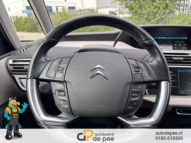 Citroen C4 PICASSO 1.2 PureTech Shine GARANTIE/AUTOMAAT/CARPLAY/LEDER/360GR.CAMERA'S/TREKHAAK rijklaarprijs!