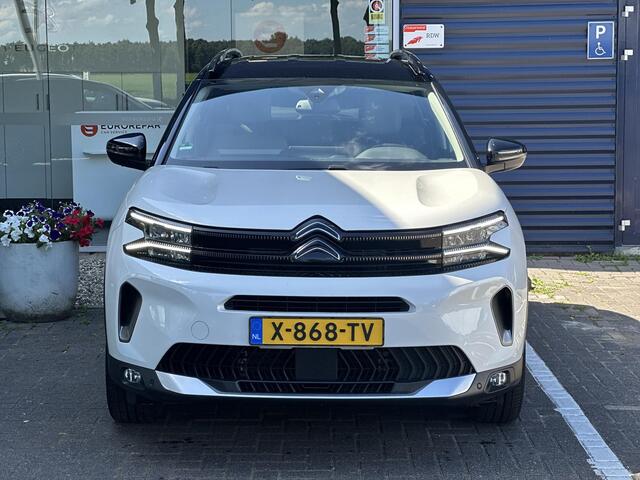 Citroen C5 Aircross 1.2 Hybrid 136 ë-Series | Trekhaak | Comfort Stoelen | Navigatie | Climate Control | Cruise Control | Full LED | Parkeercamera/-sensoren | DAB | Keyless Entry/Start | PHC vering |