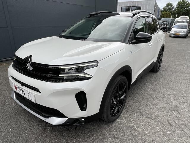 Citroen C5 Aircross 180pk Plug-in Hybrid Max (Elektrische klep - 360gr Camera - 19"Zwarte velgen - LED - Adaptieve Cruise Controle - Keyless Entry - Automatische Airco - Leer/Alcantara)
