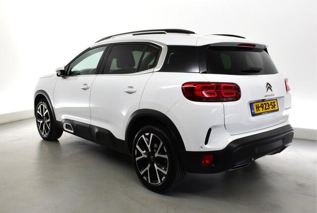 Citroen C5 Aircross 1.2 Shine ,Leder, Panoramadak , Apple Carplay, camera, stoelmassage, auto achterklep, line ass, panodak, schuifdak, privacyglas,