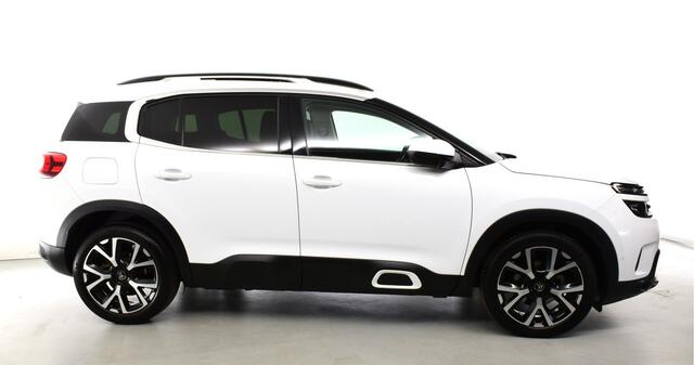 Citroen C5 Aircross 1.2 Shine ,Leder, Panoramadak , Apple Carplay, camera, stoelmassage, auto achterklep, line ass, panodak, schuifdak, privacyglas,