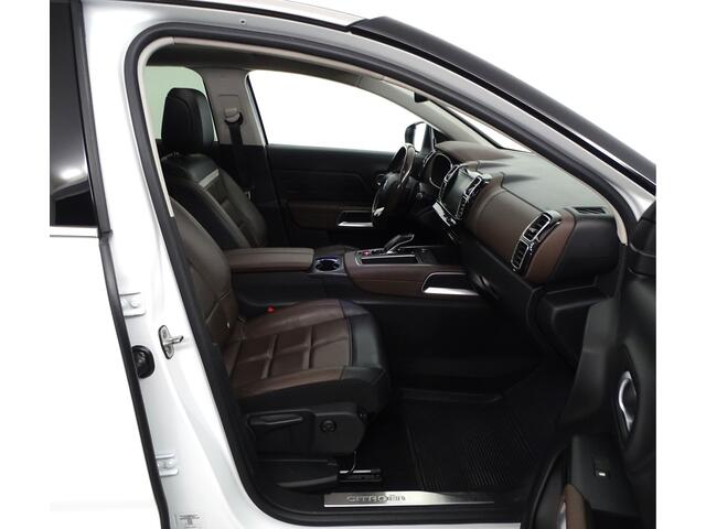 Citroen C5 Aircross 1.2 Shine ,Leder, Panoramadak , Apple Carplay, camera, stoelmassage, auto achterklep, line ass, panodak, schuifdak, privacyglas,