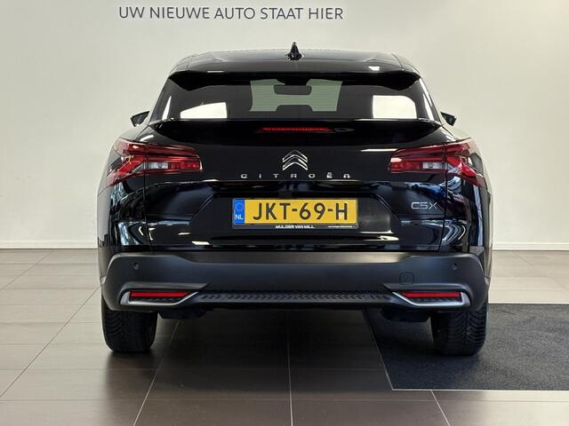 Citroen C5 X Plus 1.2 Turbo 130pk EAT8 | KEYLESS ENTRY | LEDER | CAMERA | STOEL+STUUR+VOORRUITVERW. | ADAPTIVE CRUISE | HEAD-UP | ALL-SEASONBANDEN