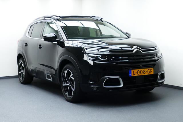 Citroen C5 Aircross 1.6 181Pk Shine. Panodak, 360 Camera, Half Leer, StoelVerw, 18"LMV, Haak 1500kg