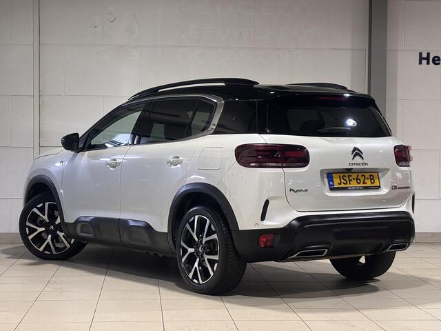 Citroen C5 Aircross Shine Pack 1.6 HYbrid PHEV 225pk e-EAT8 | TWO-TONE! | SCHUIF/KANTELDAK | ADAPTIVE CRUISE | 360° CAMERA | PARK ASSIST | LEDER | DODEHOEKBEW. | KEYLESS ENTRY