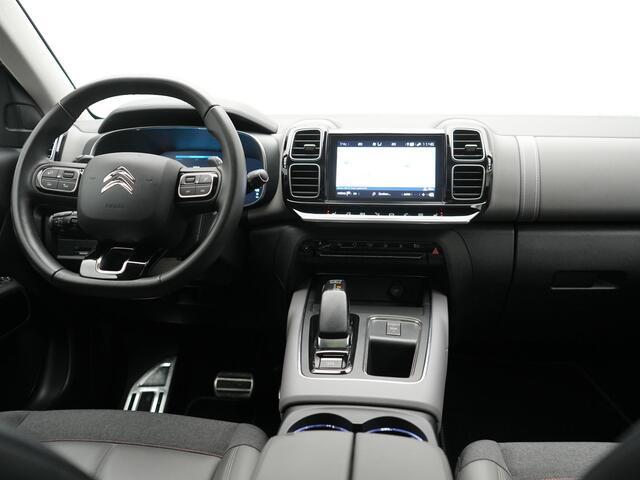 Citroen C5 Aircross 1.6 Shine Plug In Hybrid 225pk Dealer O.H PHEV | Panodak | 360 Camera | Adaptive Cruise | Lederen Comfortstoelen Verwarmd | Blis | Navigatie | Apple Carplay | Virtual | DAB | 19" L.M. |