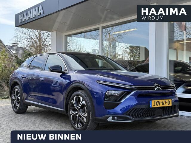 Citroen C5 X 1.6T 180pk Automaat Shine | Memoryfunctie op stoel | Lederen comfortseats | PHC Vering | 360gr camera's | Elektr. achterklep | Navi | Full LED