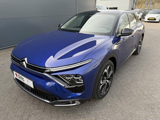 Citroen C5 X 225pk Hybrid Shine (Elektrisch Schuifdak - Leder incl verwarming/geheugen - Elektrische Klep - 360gr Camera - HiFi - Keyless Entry - LED - Adaptieve Cruise Controle)