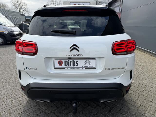 Citroen C5 Aircross 225pk Hybrid Shine (Trekhaak - Leder incl stoelverwarming - Elektrische klep - 19"- Camera - Keyless Entry - Adaptieve Cruise Controle - Apple Carplay)