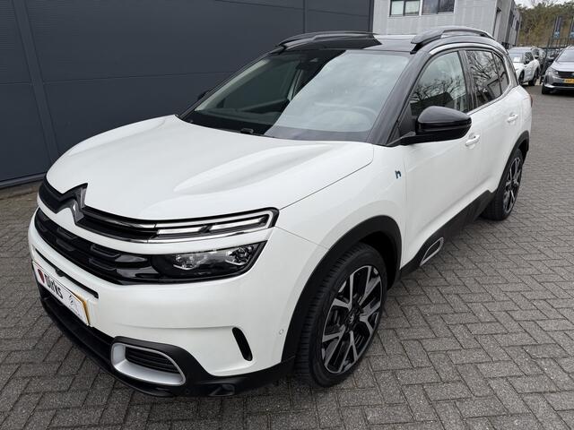 Citroen C5 Aircross 225pk Hybrid Shine (Elektrisch Schuifdak - Leder incl verwarming/massage/geheugen - Trekhaak - Elektrische Klep - 360gr Camera - Adaptieve Cruise Controle - 19"- LED - Keyless Entry)