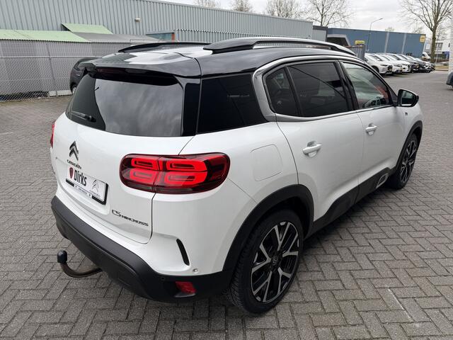 Citroen C5 Aircross 225pk Hybrid Shine (Elektrisch Schuifdak - Leder incl verwarming/massage/geheugen - Trekhaak - Elektrische Klep - 360gr Camera - Adaptieve Cruise Controle - 19"- LED - Keyless Entry)