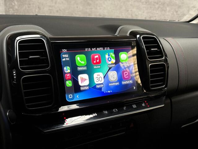 Citroen C5 Aircross 1.2 PureTech Shine (APPLE CARPLAY, GROOT NAVI, LEDER, 360 CAMERA, STOELVERWARMING, GETINT GLAS, SPORTSTOELEN, TREKHAAK, ADAPTIVE CRUISE, NIEUWE APK, NIEUWSTAAT)