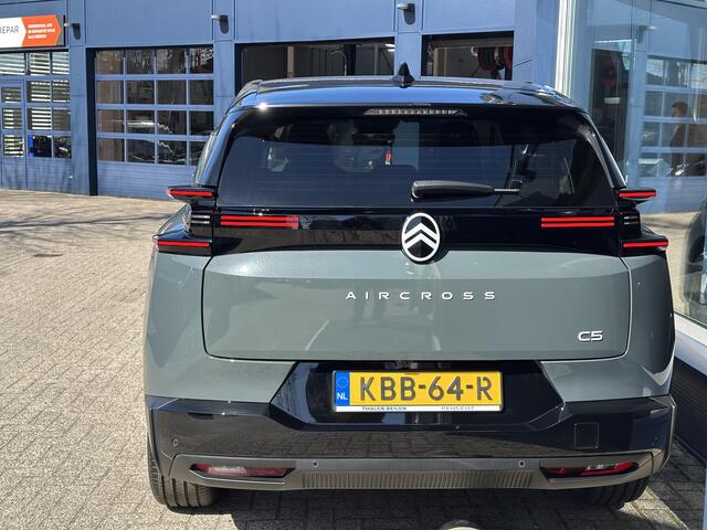 Citroen C5 Aircross 1.2 Hybrid 145 PK Max | Automaat | Nieuwe Auto | Tot 8 jaar Garantie | Meest Complete Uitvoering | Lederen Bekleding | Elektrische Stoelverstelling | Massage + Stoelverwarming & Ventilatie | Navigatie | Zwart Dak | 360 Graden Camera | Full LED Ve