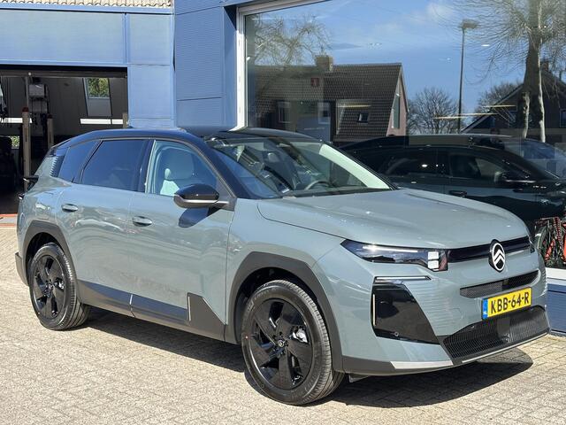 Citroen C5 Aircross 1.2 Hybrid 145 PK Max | Automaat | Nieuwe Auto | Tot 8 jaar Garantie | Meest Complete Uitvoering | Lederen Bekleding | Elektrische Stoelverstelling | Massage + Stoelverwarming & Ventilatie | Navigatie | Zwart Dak | 360 Graden Camera | Full LED Ve