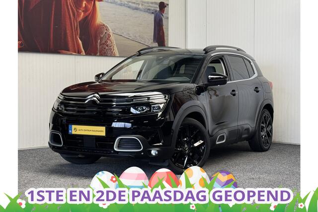 Citroen C5 AIRCROSS 1.6 PLUG-IN HYBRID 225 SHINE 181 PK NAVIGATIE PANORAMA SCHUIF/KANTELDAK CRUISE CONTROL APPLE CARPLAY/ANDROID RIJSTROOKSENSOREN DODEHOEKSENSOREN AFN. TREKHAAK ZEER MOOI !! 3010 DEK