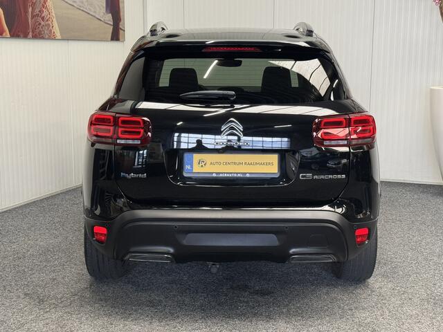 Citroen C5 AIRCROSS 1.6 PLUG-IN HYBRID 225 SHINE 181 PK NAVIGATIE PANORAMA SCHUIF/KANTELDAK CRUISE CONTROL APPLE CARPLAY/ANDROID RIJSTROOKSENSOREN DODEHOEKSENSOREN AFN. TREKHAAK ZEER MOOI !! 3010 DEK