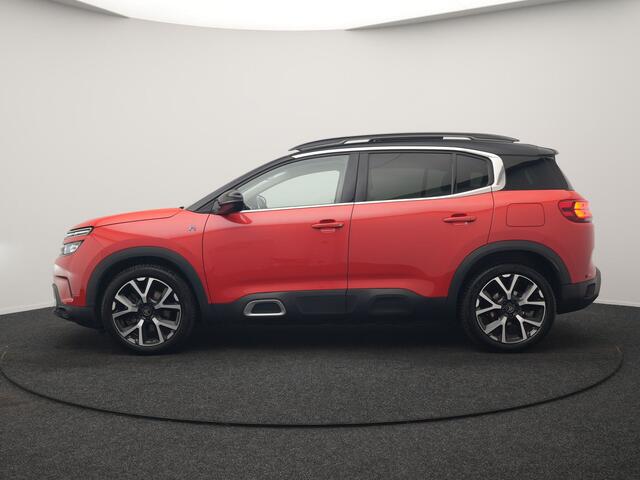 Citroen C5 Aircross 1.6 Shine PHEV 225pk Dealer O.H. | Panodak | Adaptive Cruise | 360 Camera | Lederen Comfortzetels Massage & Memory | Keyless | Blis | Stoelverwarming | 19"L.M | Navigatie | DAB | Plug In Hybrid |