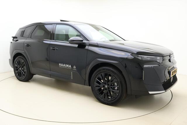 Citroen C5 Aircross Max 210pk Comfort Range 73 kWh | 100% Elektrisch | Full Options | 20" lichtmetalen velgen 'Obsidian' | Panoramisch schuif-kanteldak | Ambiance Hype Grey | Warmtepomp | 3 fase 11kWh publiekladen of 160kWh snelladen