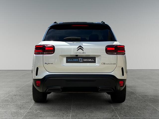 Citroen C5 Aircross Shine Pack 1.6 HYbrid PHEV 225pk e-EAT8 | TWO-TONE! | SCHUIF/KANTELDAK | ADAPTIVE CRUISE | 360° CAMERA | PARK ASSIST | LEDER | DODEHOEKBEW. | KEYLESS ENTRY