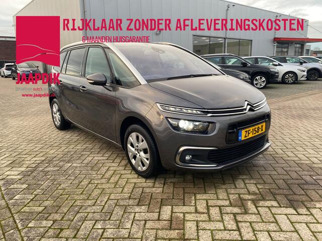 Citroen GRAND C4 PICASSO SpaceTourer BWJ 2018 1.6 THP 165 PK Shine AUTOMAAT | 7 PER | TREKHAAK | PANODAK | MASSAGE STOELEN | HALF LEDER | ELEKTR. ACHTERKLEP | CAMERA | KEYLESS | CARPLAY + ANDROID | NAVI | CLIMA | LMV | PDC