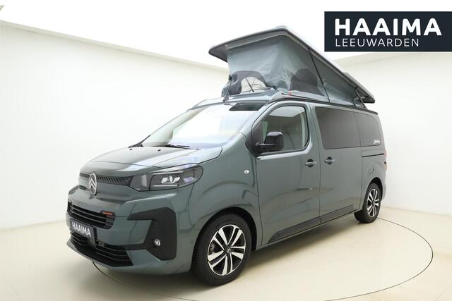 Citroen Holidays MAX 4- Persoons l Zeer compleet l Kachel l Hefdak + Bed l Keuken (Gas, Water, Koelkast) l Verwarmbare stoelen- en stuurwiel l Camera l Full-LED l 10'' Infotainment met Apple Carplay & Android Auto l Digital Dashboard l Lichtmetalen velgen