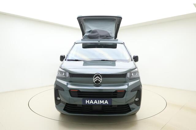 Citroen Holidays MAX 4- Persoons l Zeer compleet l Kachel l Hefdak + Bed l Keuken (Gas, Water, Koelkast) l Verwarmbare stoelen- en stuurwiel l Camera l Full-LED l 10'' Infotainment met Apple Carplay & Android Auto l Digital Dashboard l Lichtmetalen velgen