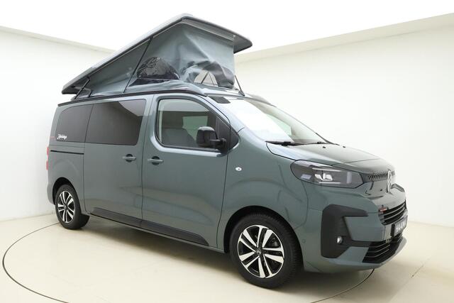 Citroen Holidays MAX 4- Persoons l Zeer compleet l Kachel l Hefdak + Bed l Keuken (Gas, Water, Koelkast) l Verwarmbare stoelen- en stuurwiel l Camera l Full-LED l 10'' Infotainment met Apple Carplay & Android Auto l Digital Dashboard l Lichtmetalen velgen