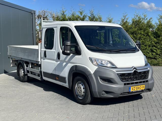Citroen JUMPER 35 2.2 HDI 150 PK / L4 / 3 ZIJDIGE KIPPER / 7-PERS DUBBELE CABINE / AIRCO / 1e EIG. / 3 TONS TREKHAAK / CAMERA / NAVI